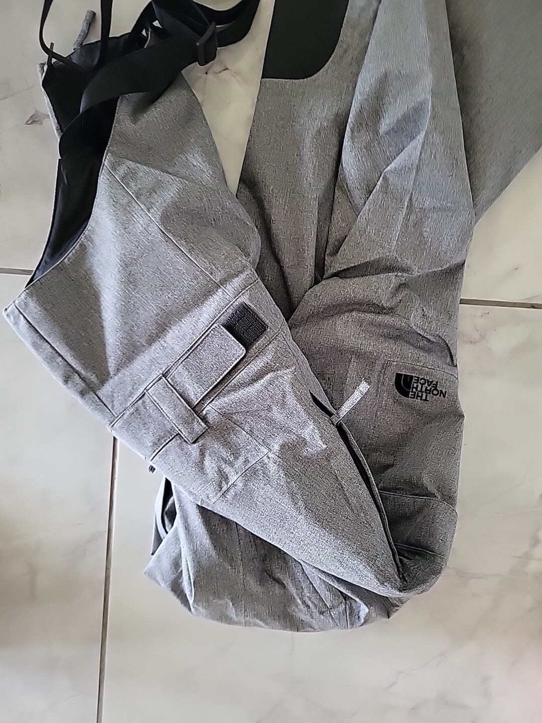 The North Face Freedom Bib Mens Snowboard Ski Pants TNF Gray Heather Size XL Item image 10