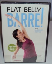 Flat Belly Barre Suzanne Bowen DVD Prevention 30-Minute Ballet Workout Fitness - $15.15