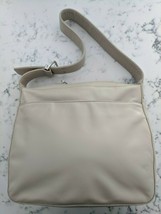 PERLINA New York Genuine Leather Handbag - Off White, never used - £71.14 GBP