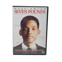 Seven Pounds DVD Will Smith &amp; Rosario Dawson 2008 Drama Romance Movie Tested - £5.52 GBP