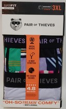 Pair of Thieves Men&#39;s  SUPERFIT 2-Pack Adult Boxer Briefs, Assorted colo... - $19.79