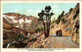 Tioga Road Between Lake Tahoe &amp; Yosemite National Park, California - Postcard - £8.77 GBP
