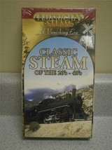 American Steam A Vanishing ERA- Classic Steam Of The 20&#39;s-40&#39;s Vhs Tape New L153 - £2.81 GBP