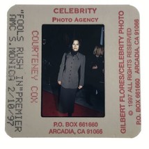 1997 Courtney Cox at &quot;Fools Rush In&quot; Premier Photo Transparency Slide 35mm - $9.49