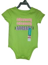 Garanimals Infant Graphic Bodysuit - &quot;Ridiculously Adorable&quot; - Size 18 mths - £2.30 GBP