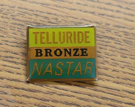 TELLURIDE - Ski Pin Badge Skiing - NASTAR BRONZE - Colorado CO Mountain MTN - $9.99