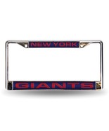 NFL New York Giants Laser Chrome Acrylic License Plate Frame - $41.01 CAD