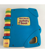 Fisher Price First Words Activity Book Electronic Toddler Learning Vinta... - $53.72 CAD