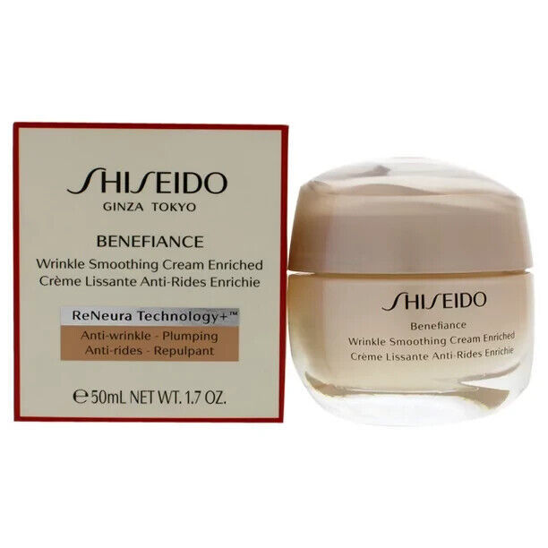 Shiseido Benefiance Wrinkle Smoothing Face Cream Enriched, 1.7 Oz - $59.39