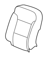 Genuine GM 84206320 Seat Back Cover, Black - $3,727.67 MXN