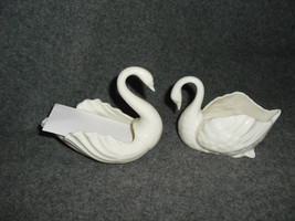 Lenox  Porcelain Swan small buisiness card holder and dish - £19.71 GBP