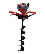 52cc Gas Power 1 man Post Hole Digger Earth Soil Drill Fencing / 10&quot;  Au... - $359.07 CAD