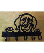 Labrador Retriever Dog Key Hook Wall Key Holder Jewelry Belt Scarf Steel - £23.93 GBP