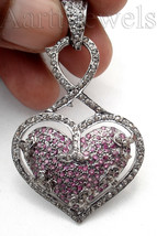 Victorian 3.00ct Rose Cut Diamond Gemstones Wonderful Wedding Pendant - £905.69 GBP
