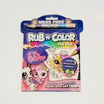 2007 Littlest Pet Shop Rub N Color Activity Book New Old Stock- Mess-fre... - €20,34 EUR