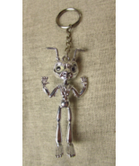 Disney Pixar &#39;A Bug&#39;s Life&#39; Shiny Silver Flik Plastic Keyring - $17.59