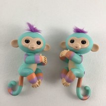 WowWee Fingerlings Interactive Electronic Pet Monkey Pair Zoo Friend Toy... - $18.76