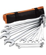 Kendo 10-Pieces Combination Wrench Set; SAE 5/16&quot; up to 1&quot; Chrome Vanadi... - £32.55 GBP