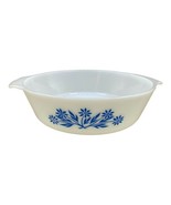 Anchor Hocking Fire King Ovenware Blue Cornflower 2 Qt  Round Casserole ... - £11.21 GBP