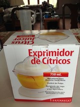 NEVER USED CONTINENTAL ELECTRIC CITRUS JUICER 24 Ounces NEW Open BOX - $29.10