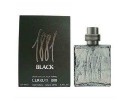 Nino Cerruti 1881 BLACK 3.4 Oz Eau de Toilette Spray for Men (New In Box) - $63.95