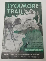 Sycamore Trail Montezuma Castle National Monument 1950 Booklet Vintage - £11.33 GBP