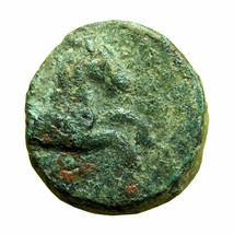 Ancient Greek Coin Mylasa Caria AE1mm Horse Forepart / Trident Very Rare 00242 - £21.38 GBP