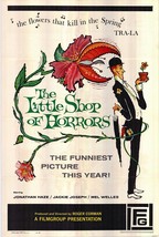 The Little Shop of Horrors Original 1960 Vintage One Sheet Poster - £398.38 GBP
