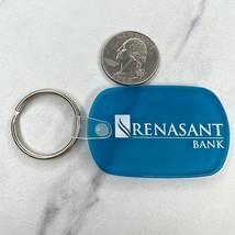 Renasant Bank Advertising Blue Keychain Keyring - £5.46 GBP