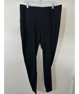 Lane Bryant Black High Rise Stretch Waist Full Length Dress Pants Size 16 - £31.94 GBP