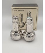International Silver W.M. Rogers Silverplate Salt Pepper Shakers Set - $543.40 MXN