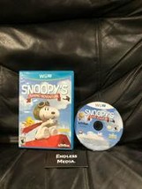 Snoopy&#39;s Grand Adventure Wii U Item and Box Video Game - £11.38 GBP
