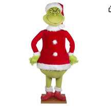 Gemmy Life Size Grinch Animated Animatronic 5.74 Ft Christmas New - £158.18 GBP