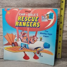 Chip N Dale Rescue Rangers Book 1989 Golden Disney The Missing Eggs Caper VTG - £7.00 GBP