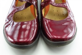 Clarks Size UK 5 M Red Round Toe Mary Jane Patent Leather Women - £15.53 GBP