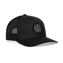 Bos City Trucker Hat, Boston Hat For Men &amp; Women, Adjustable Baseball Hat, Mesh  - £43.48 GBP