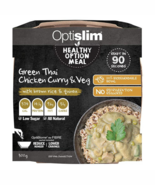 Optislim Healthy Option Meal Green Thai Chicken &amp; Vegetables 300g - $112.72 CAD