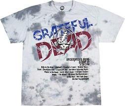 Grateful Dead Shirt Adult Men&#39;s Tie-Dye 1990 Spring Tour Albany New York New - £16.60 GBP