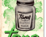 Vtg Nalley&#39;s Tang Medicazione Pubblicità Ricetta Libretto Brochure E18 - $25.55