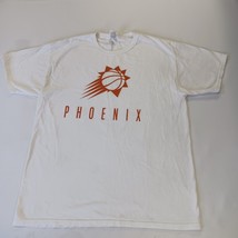 Fruit Of The Loom NBA Phoenix Suns Men’s Large White Basketball Cotton T-Shirt image 12