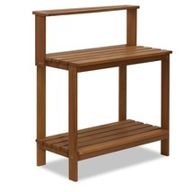 Furinno FG17478 Tioman Outdoor Patio Furniture Hardwood Potting Bench, N... - $147.99