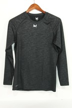 Men&#39;s Mission Vapor Active Long Sleeve Compression Shirt Crew Neck Black... - $11.86