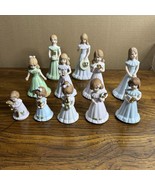 Enesco Growing Up Birthday Girls Ages 1, 2,4,5,6,7,8,9,10,11,12 Birthday - $560.03 MXN
