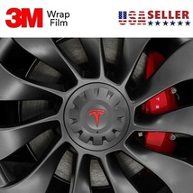 Tesla Model 3/Y/S/X Uberturbine / Cyberstream / Arachnid Wheel Decals St... - $14.99