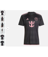 Adidas Inter Miami CF 2022/23 Black &amp; Pink Away Stadium Jersey Men&#39;s XL NWT - €55,47 EUR