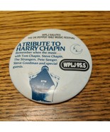 Tribute to Harry Chapin 1980 WPLJ 95.5 Central Park Music Festival Pin D... - $11.30
