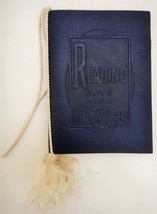 1920 Antique Leather Reading Pa High School Graduation Exercises Book - £33.74 GBP
