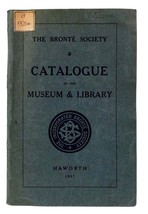 J. Alex Symington Catalogue Of The Museum And Library The Bronte Society 1st Edi - £48.76 GBP