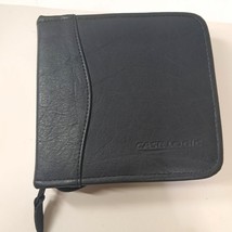 Case Logic 24 CD DVD Storage Case Black vinyl faux leather wallet CaseLogic - $558.10 MXN