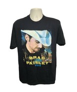 2013 Brad Paisley Concert Tour Adult Large Black TShirt - $367.11 MXN